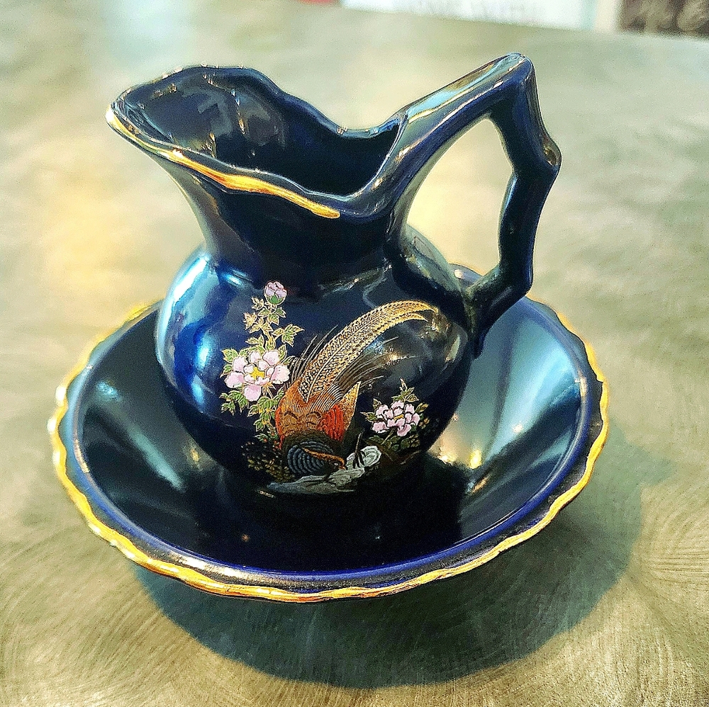 Vintage Japan Pitcher Creamer Set